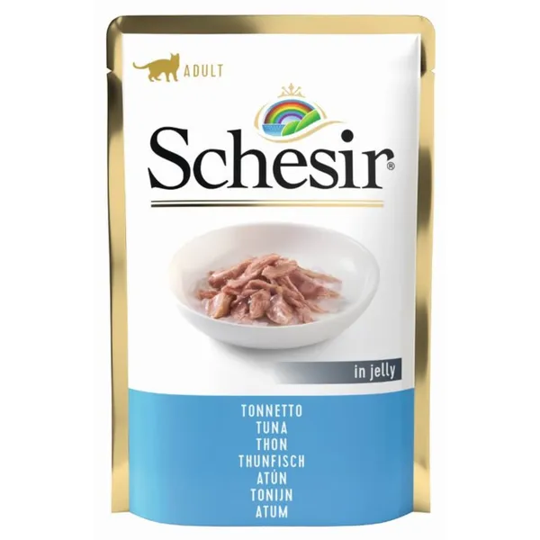 Konservs kaķiem Schesir ar tunci 85g