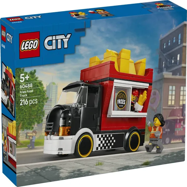 Konstruktors Lego Frī Kartupeļu Pārtikas Kravas Auto 60488