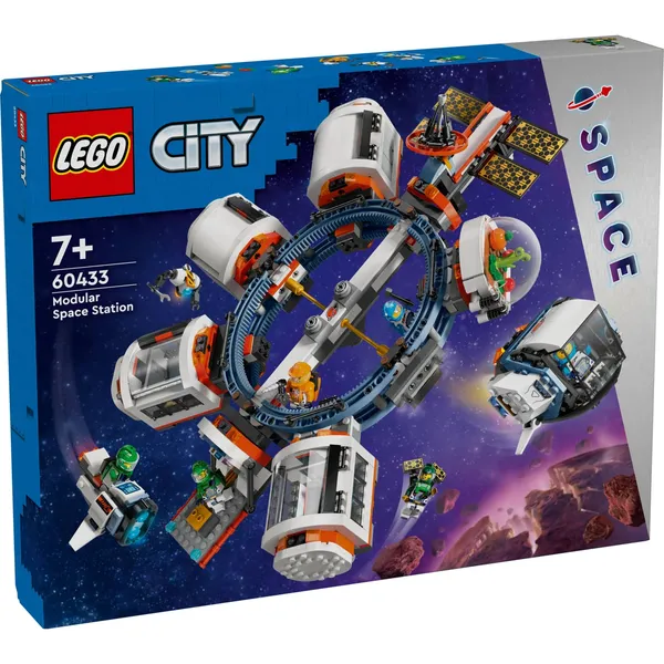 Konstruktors Lego Modulārā Kosmiskā Stacija 60433