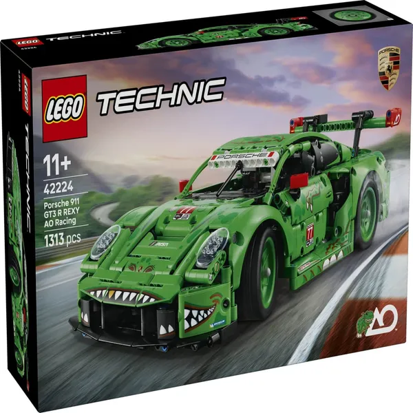 Konstruktors Lego Porsche 911 Gt3 R Rexy Ao Racing Auto 42224