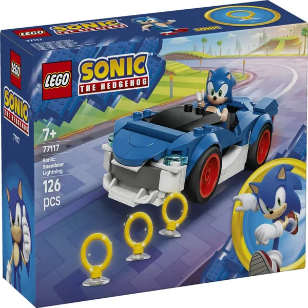Konstruktors Lego Sonic: Zibens Ātrgaitnieks 77117