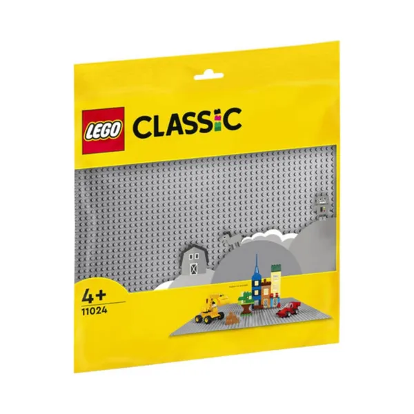 Konstruktors Lego Pelēka būvpamatne 11024