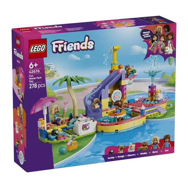 Konstruktors Lego aizraujošā diena akvaparkā 42676