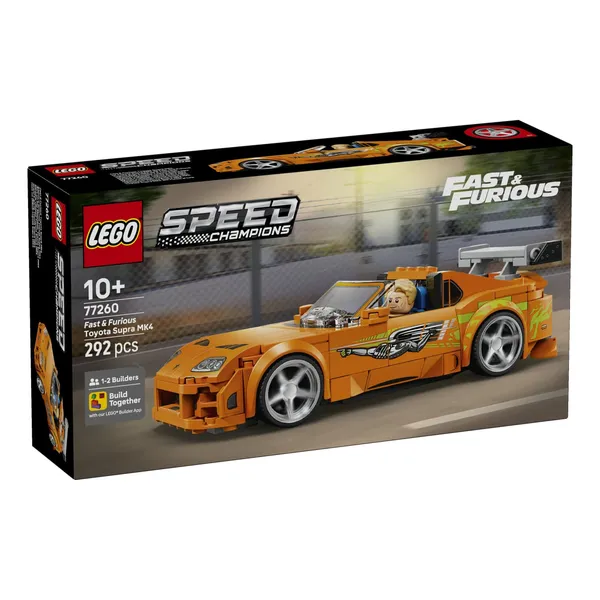 Konstruktors Lego ātrs un bez žēlastības toyota supra mk4 77260
