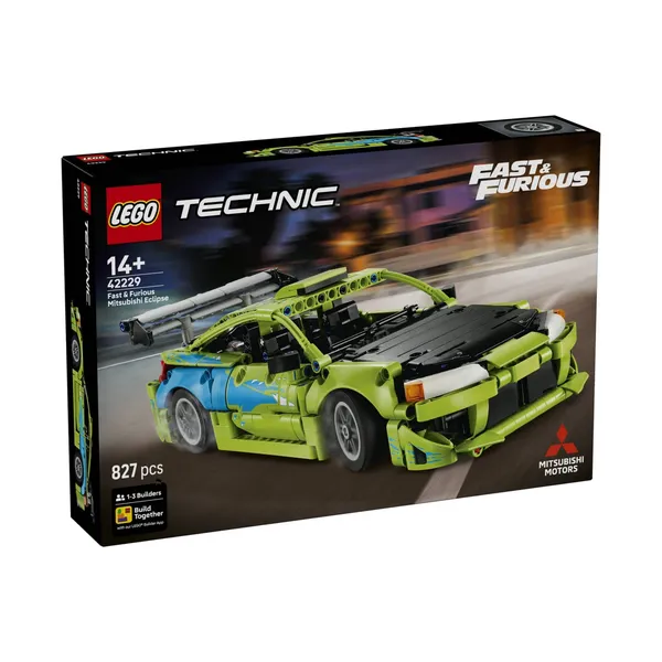 Konstruktors Lego fast and furious mitsubishi eclipse auto 42229