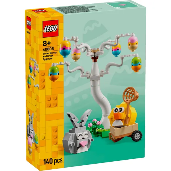 Konstruktors Lego Lieldienu zaķis un cālis olu medībās 40808 ES26