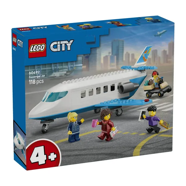Konstruktors Lego pasažieru lidmašīna 60492