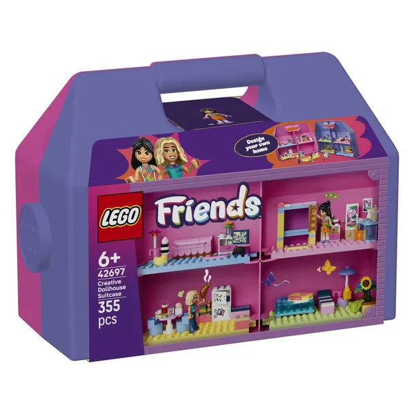Konstruktors Lego radošā leļļu māja – čemodāns 42697