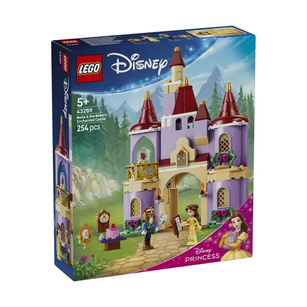 Konstruktors Lego skaistules un briesmoņa apburtā pils 43289