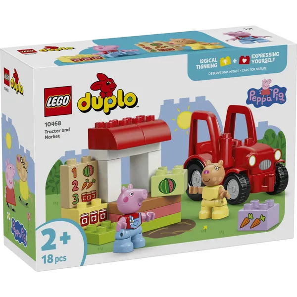 Konstruktors Lego Traktors Un Tirgus 10468