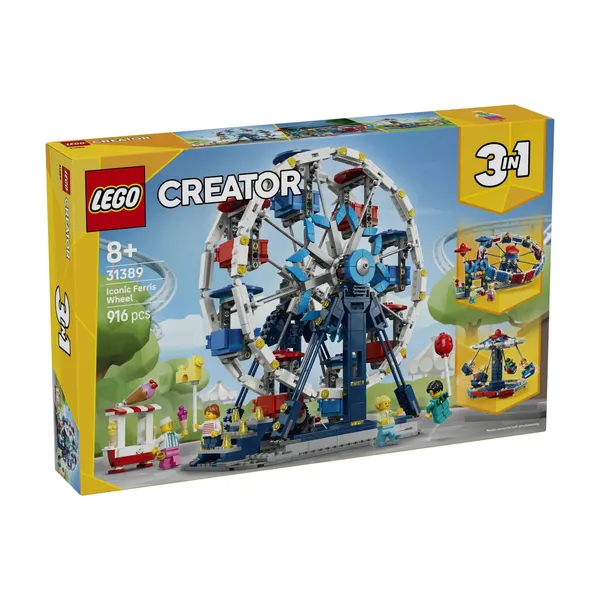 Konstruktors Lego varenais panorāmas rats 31389