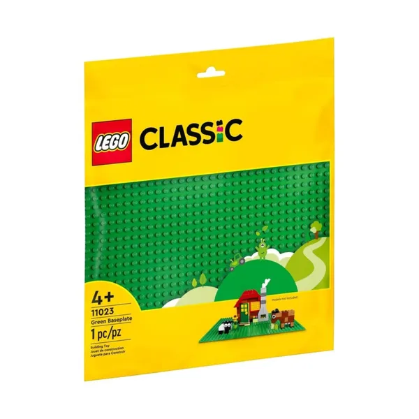 Konstruktors LEGO Zaļa būvpamatne 11023