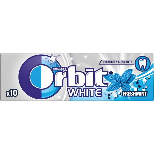 Košļ.gumija Orbit White Freshmint 14g