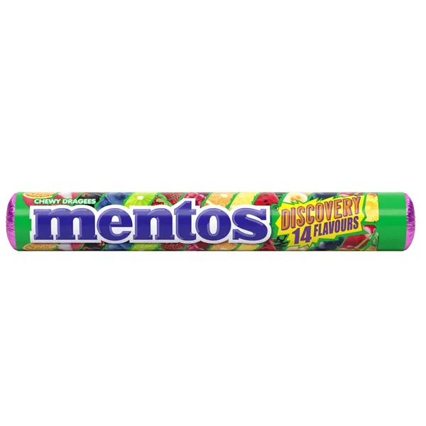 Košļ.konfektes Mentos Discovery 37.5g
