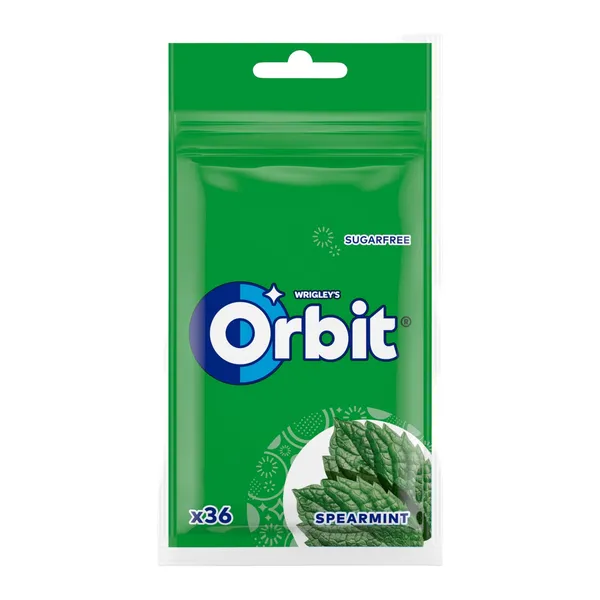 ORBIT Spearmint Pouch 36 gab.