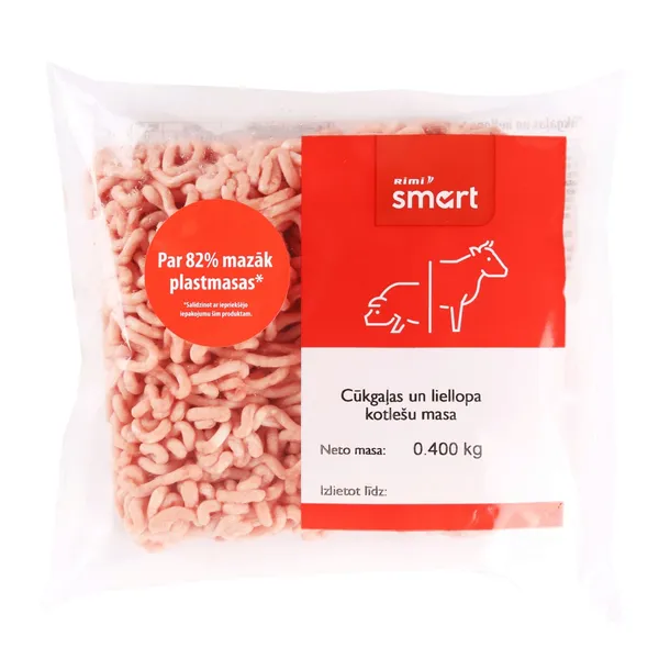 Kotlešu masa Rimi Smart jauktā 400g