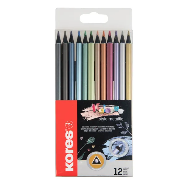 Krāsainie zīmuļi Kores Kolores 12gb.