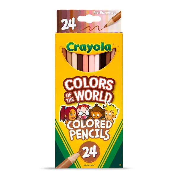 Krāsainie zīmuļi Pasaules krāsas Crayola 12 gab