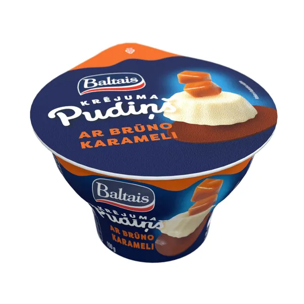 Krējuma pudiņš Baltais brūnās karameles 150g