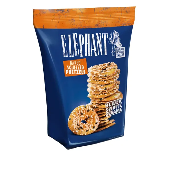 Krekeri Elephant ar sezama sēklām 80g