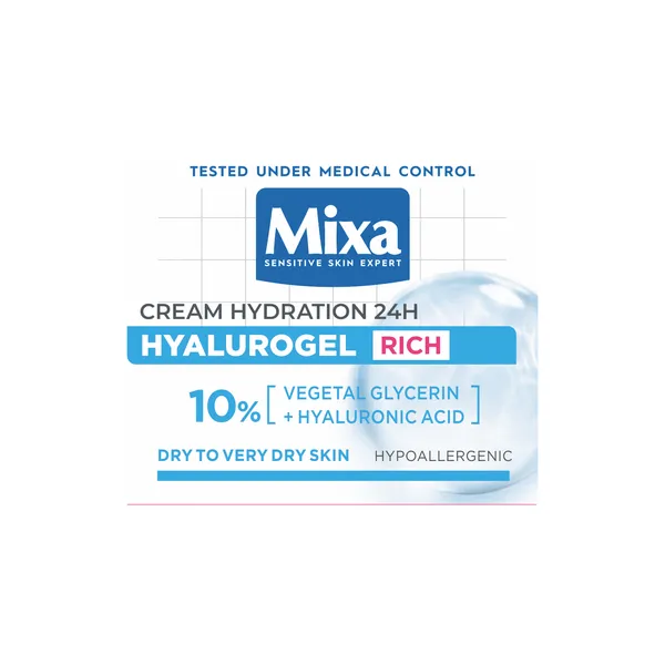 Krēms Mixa Hyalurogel barojošs 50ml