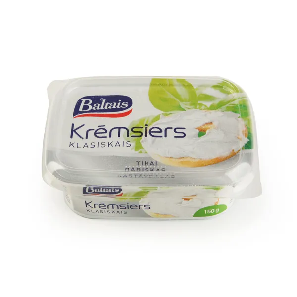 Krēmsiers Baltais Klasiskais 150g