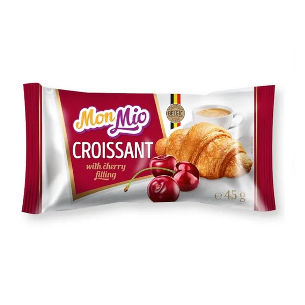 Kruasāns MonMio ar ķiršu pildījumu 45g