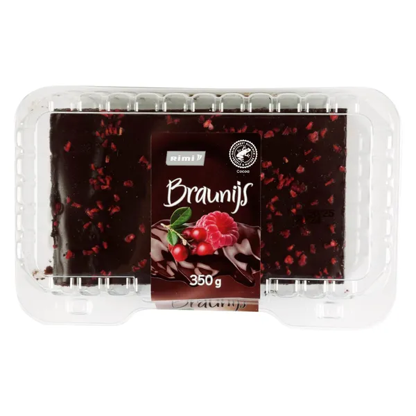 Kūka Rimi brūkleņu braunijs ar avenēm 350g