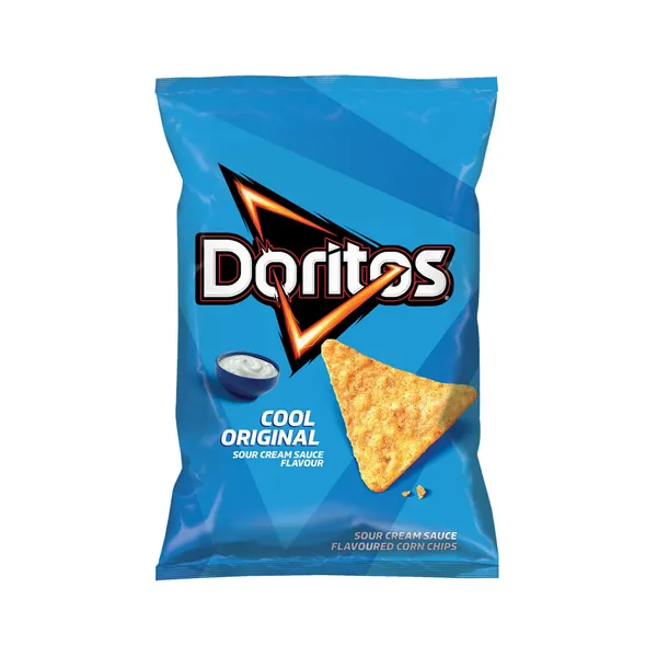 Kukurūzas čipsi Doritos ar skābā krējuma mērces garšu 90g