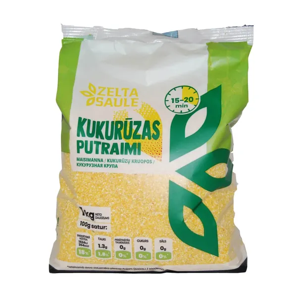 Putraimi kukurūzas 1kg, Valdo.