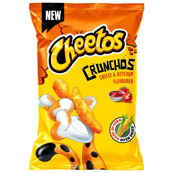 Kukurūzas uzkoda CHEETOS siera kečupa 165g
