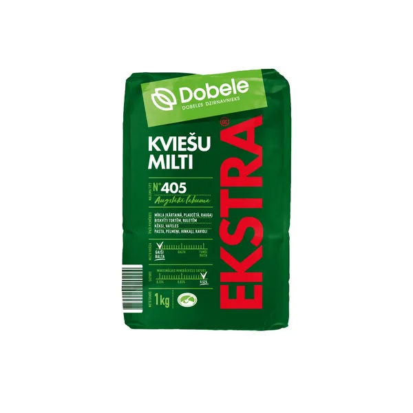 Milti kviešu Ekstra 1kg, Dobele