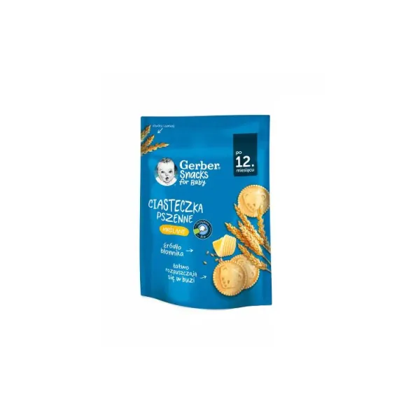 Kviešu sviesta cepumi Gerber no 12 mēnešiem 150g