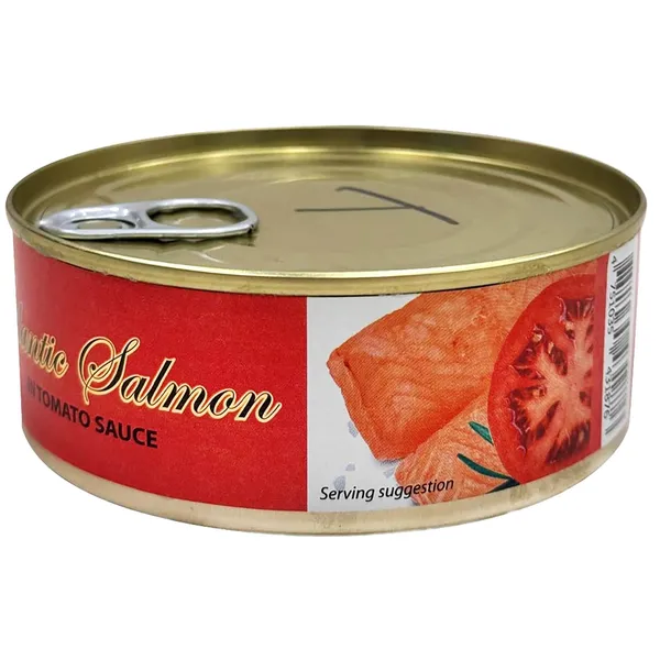 Laša gabaliņi Queen Harbour tomātu mērcē 240g