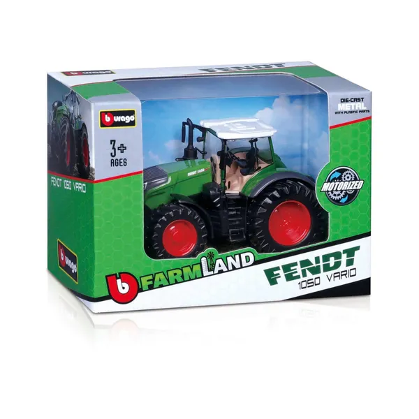 Lauksaimniecības traktors Bburago 10cm 18-31610 krāsa un dizains var atšķirties