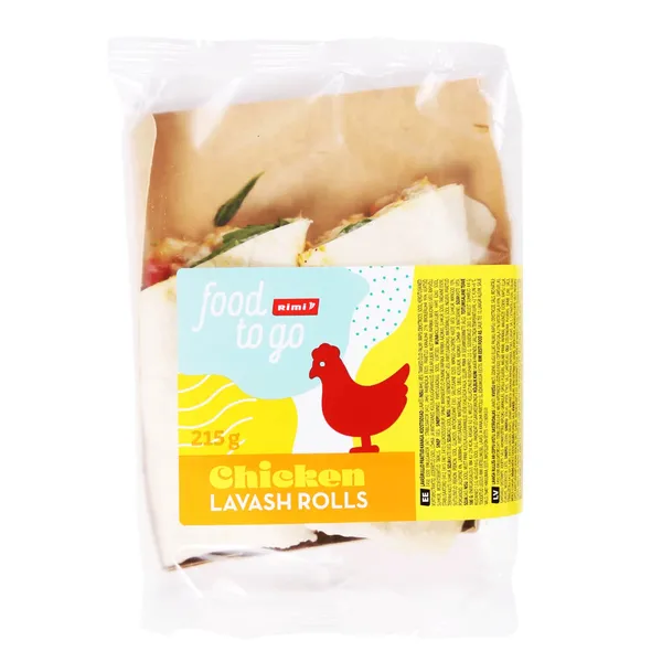 Lavaša rullīši Rimi ar ceptu vistu 215g