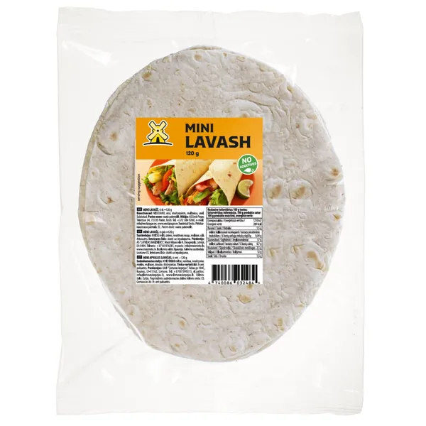 Lavašs Latvijas Maiznieks mini 120g