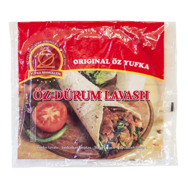 Lavašs Oz Durum Turcijas 25cm 421g