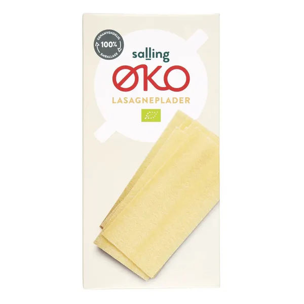 Ekoloģiskas lazanjas plāksnes Salling Eko 500g