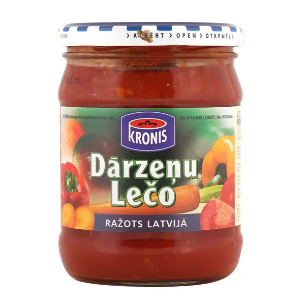 Dārzeņu lečo KRONIS 460g