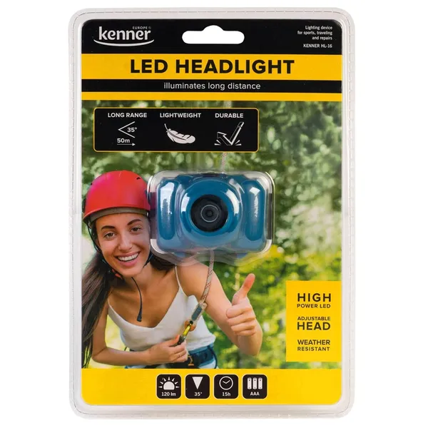 LED lukturis KENNER HL-16 3*AAA