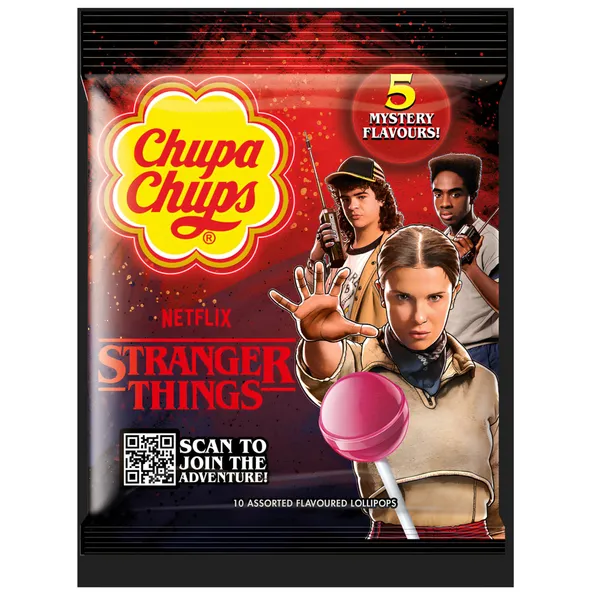 Ledenes Chupa Chups Stranger Things 120g