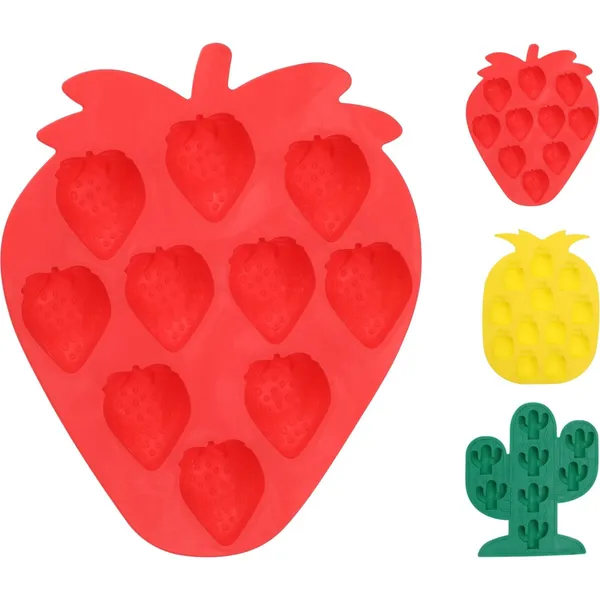 Ledus kubiņu forma TPE, 3 veidi, krāsa un dizains var atšķirties SO26