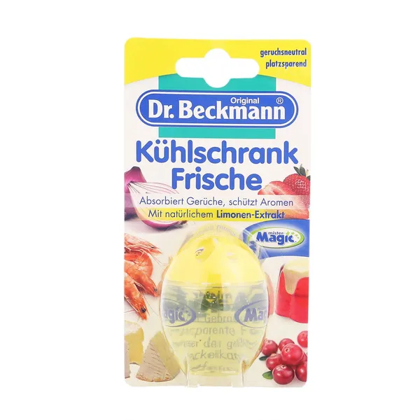 Ledusskapja atsvaidzinātājs Dr.Beckmann Mr.Magic Lemon 40g