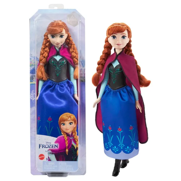 Lelle Disney Frozen Anna ar bizēm HLW49