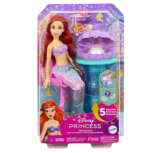 Lelle Disney Princess Ariela ar piederumiem JBF86