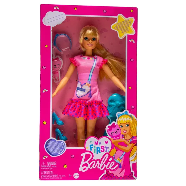 Lelle My First Barbie ar kaķēnu blondīne HLL19