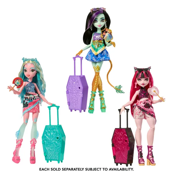 Leļļu Monster High Skulltimate noslēpumi