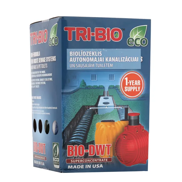 Līdzeklis autonomai kanalizācijai Tri-bio 500g