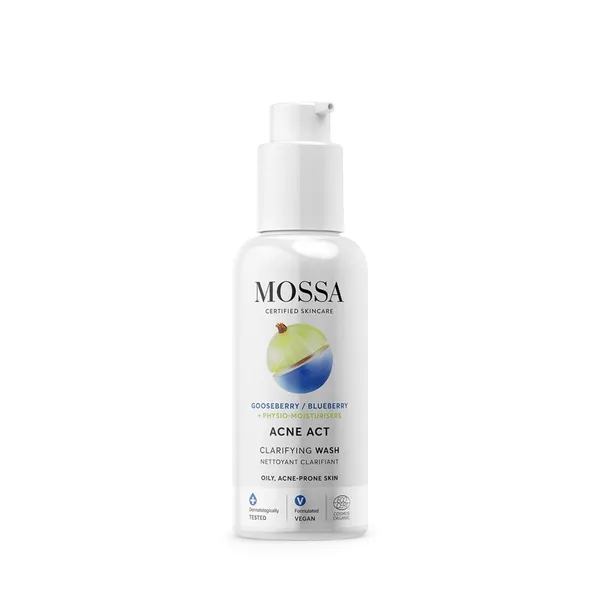 Līdzeklis Mossa Acne Act attīrošs 140ml